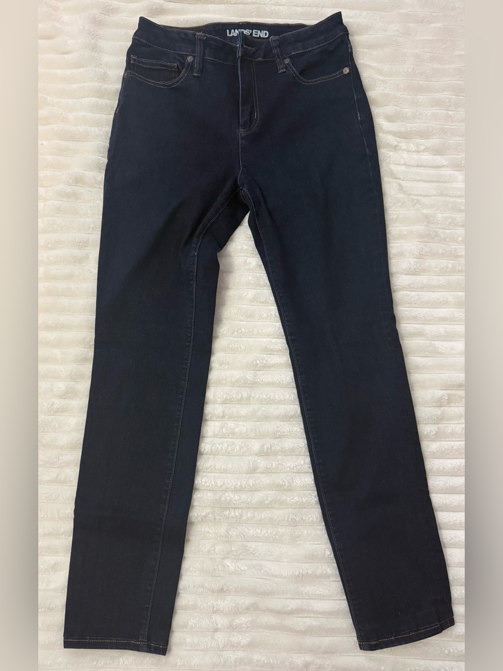 Lands' End Women's Straight-Leg Jeans